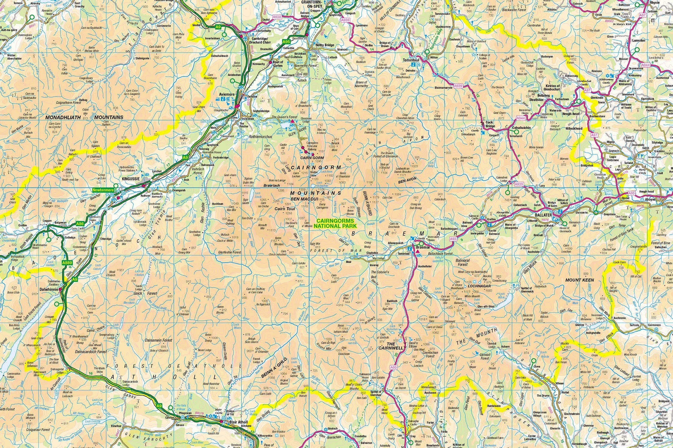 Cairngorms Map Jigsaw Challenge
