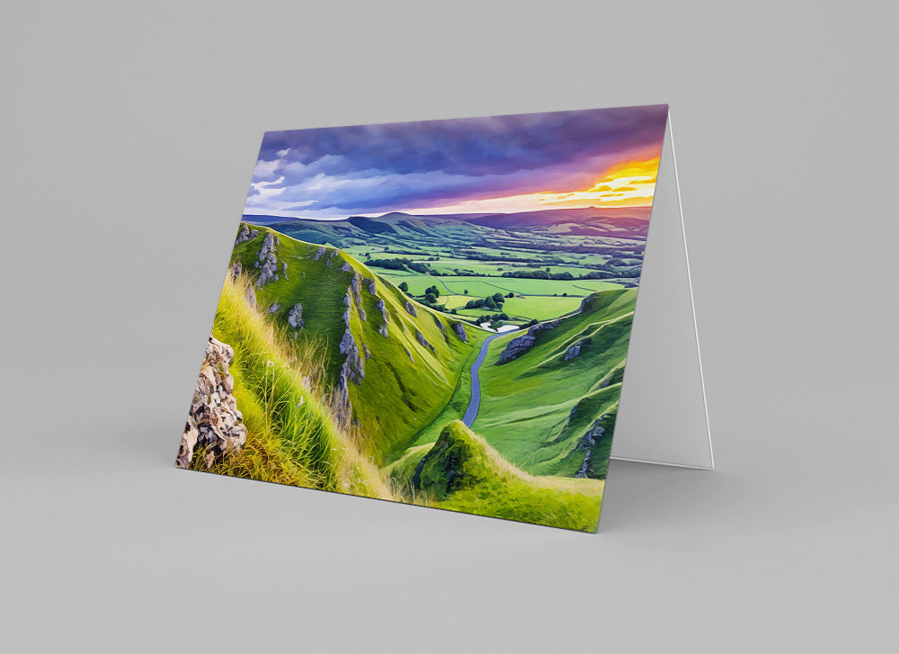 Winnat's Pass Sunrise