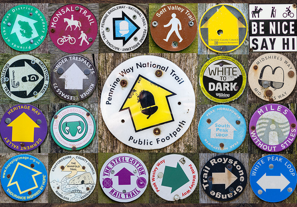 Waymarkers of the Peak District Jigsaw