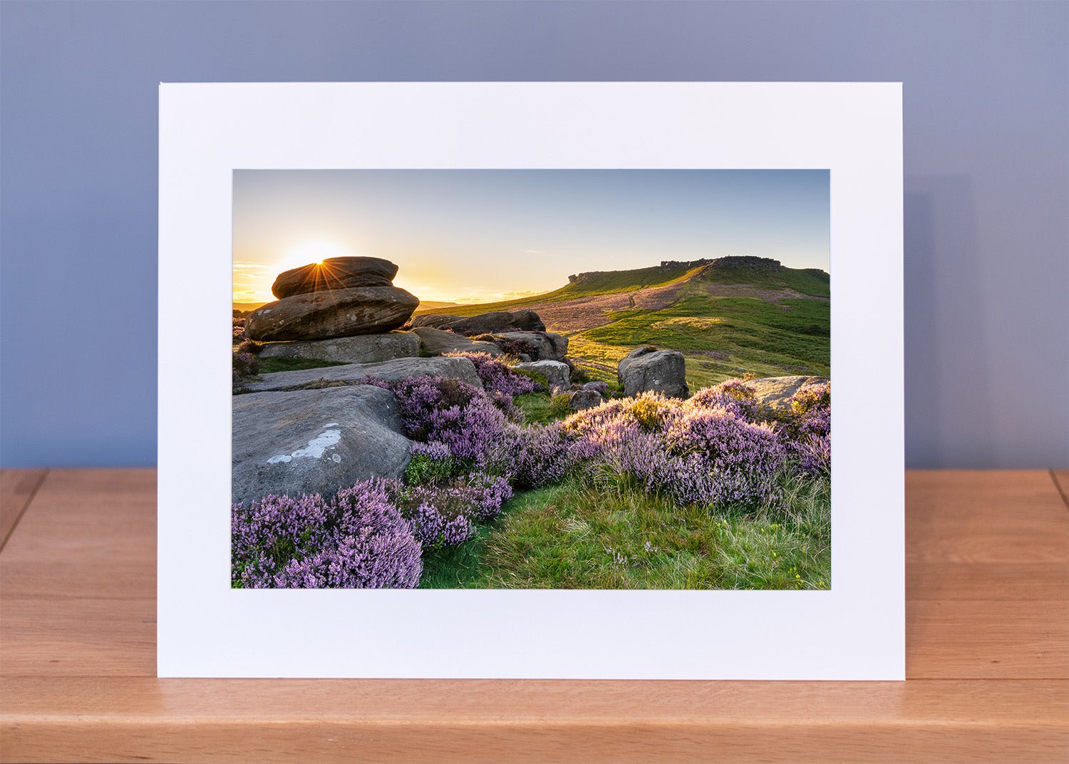 Carl Wark Sunset Print - Phil Sproson Photography
