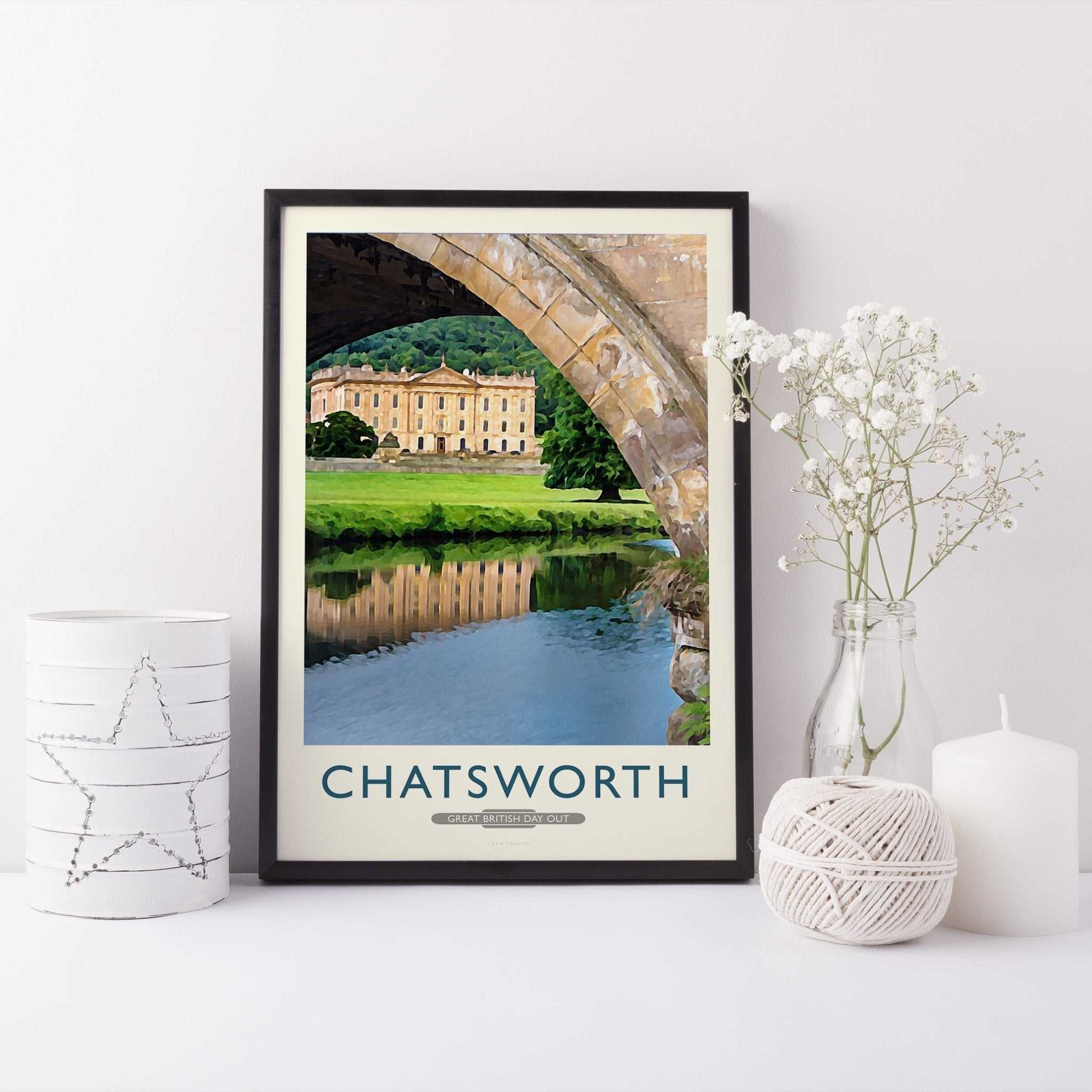 Chatsworth Art Print - Phil Sproson Photography