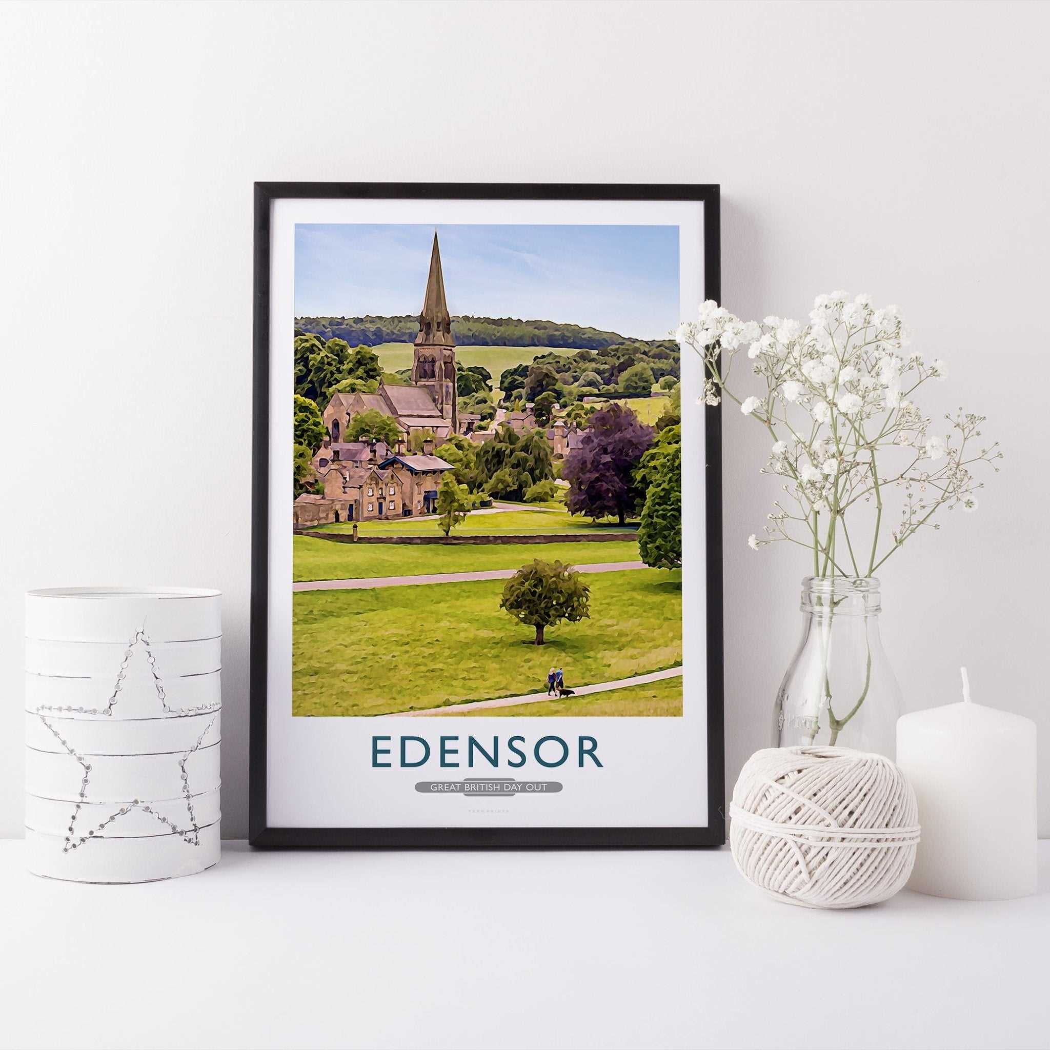 Edensor Art Print - Phil Sproson Photography