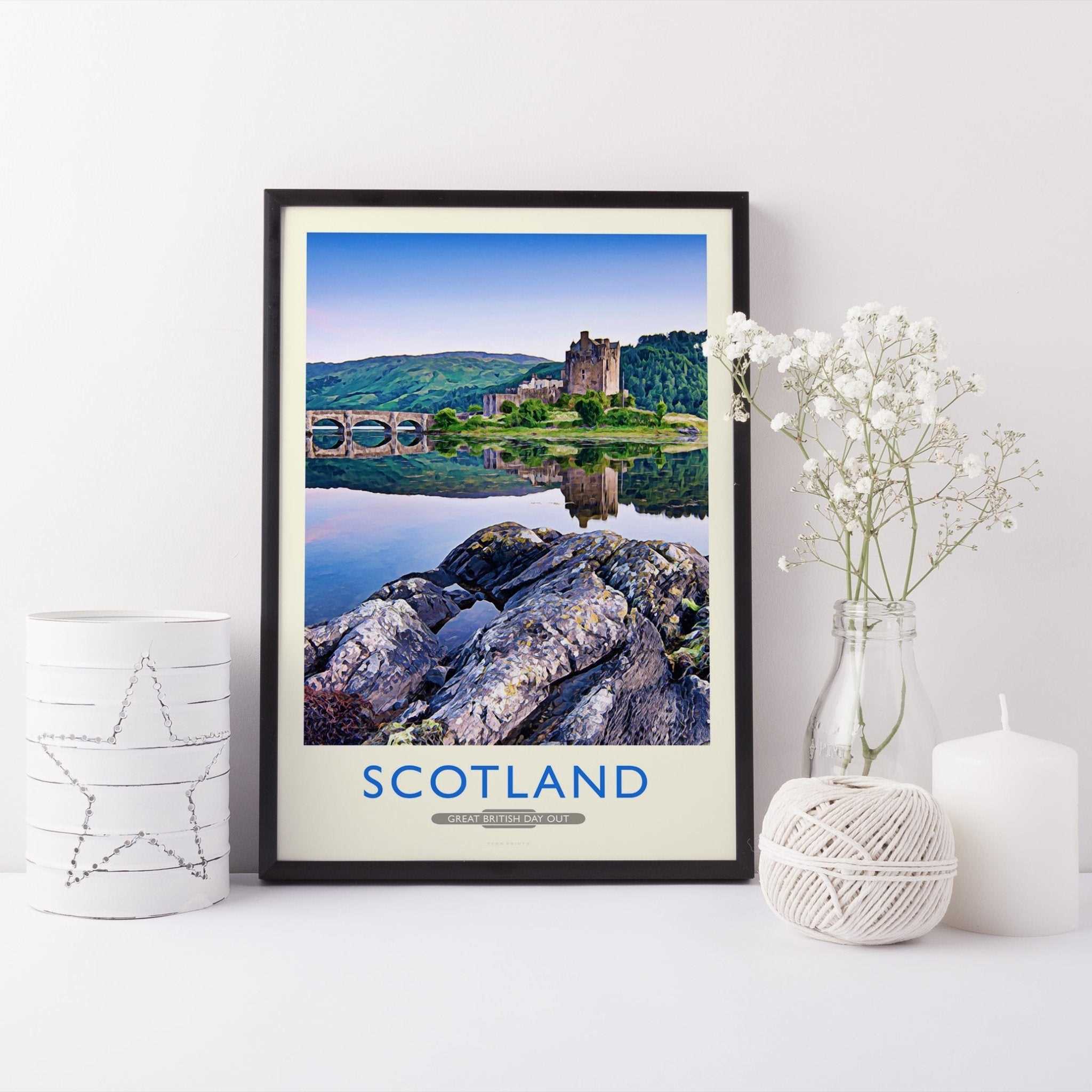 Eilean Donan Castle Art Print - Phil Sproson Photography