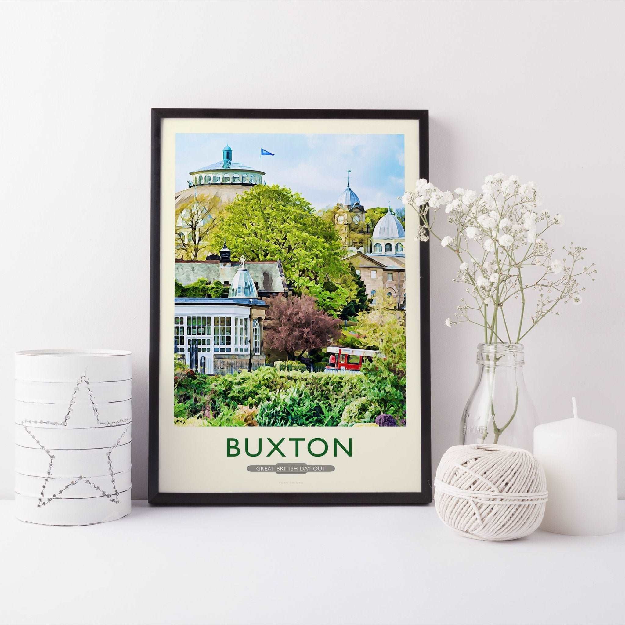 Pavilion Gardens, Buxton Art Print - Phil Sproson Photography