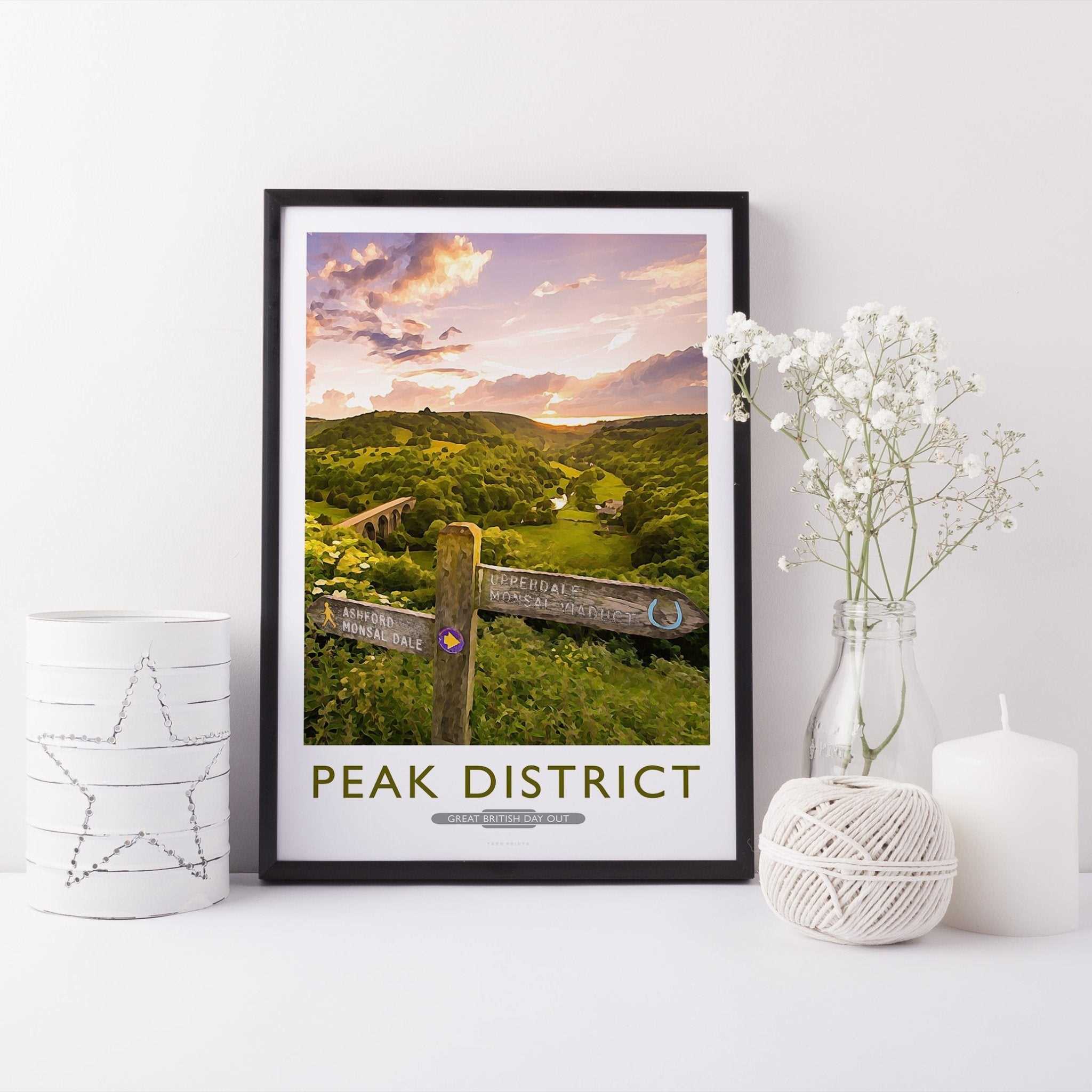 Peak District - Monsal Head Art Print - Phil Sproson Photography