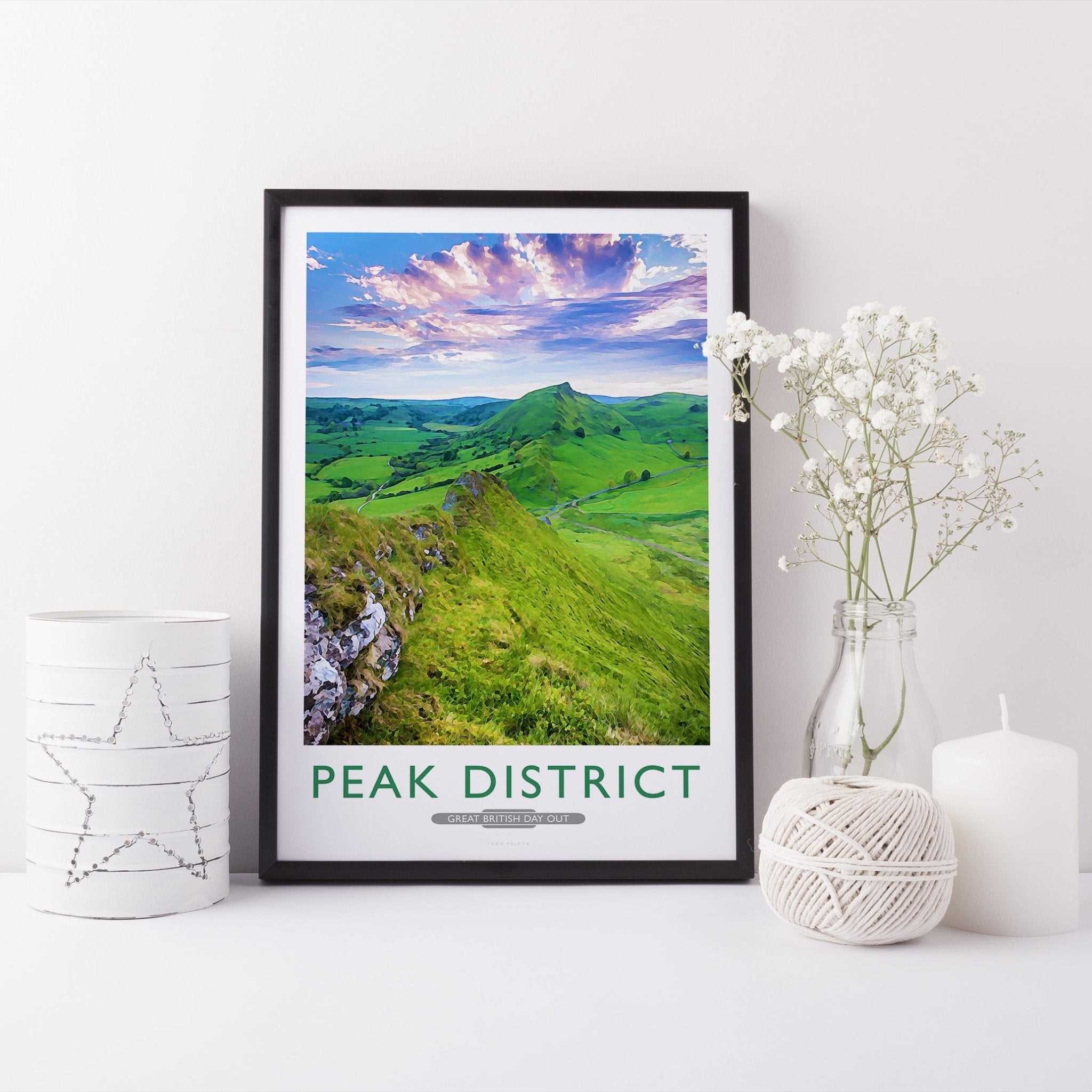 Peak District - The Dragon's Back Art Print - Phil Sproson Photography
