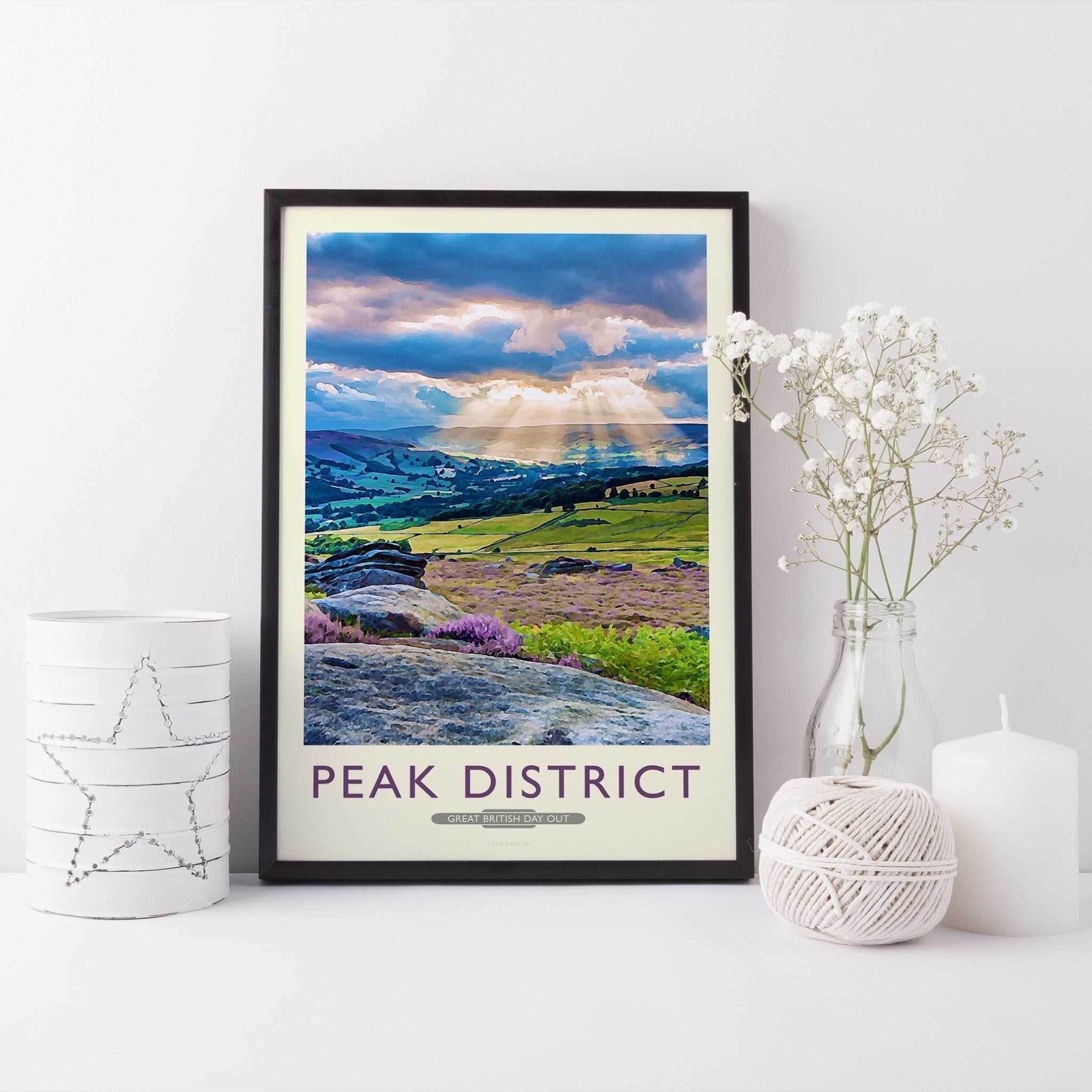 Peak District - The Hope Valley Art Print - Phil Sproson Photography