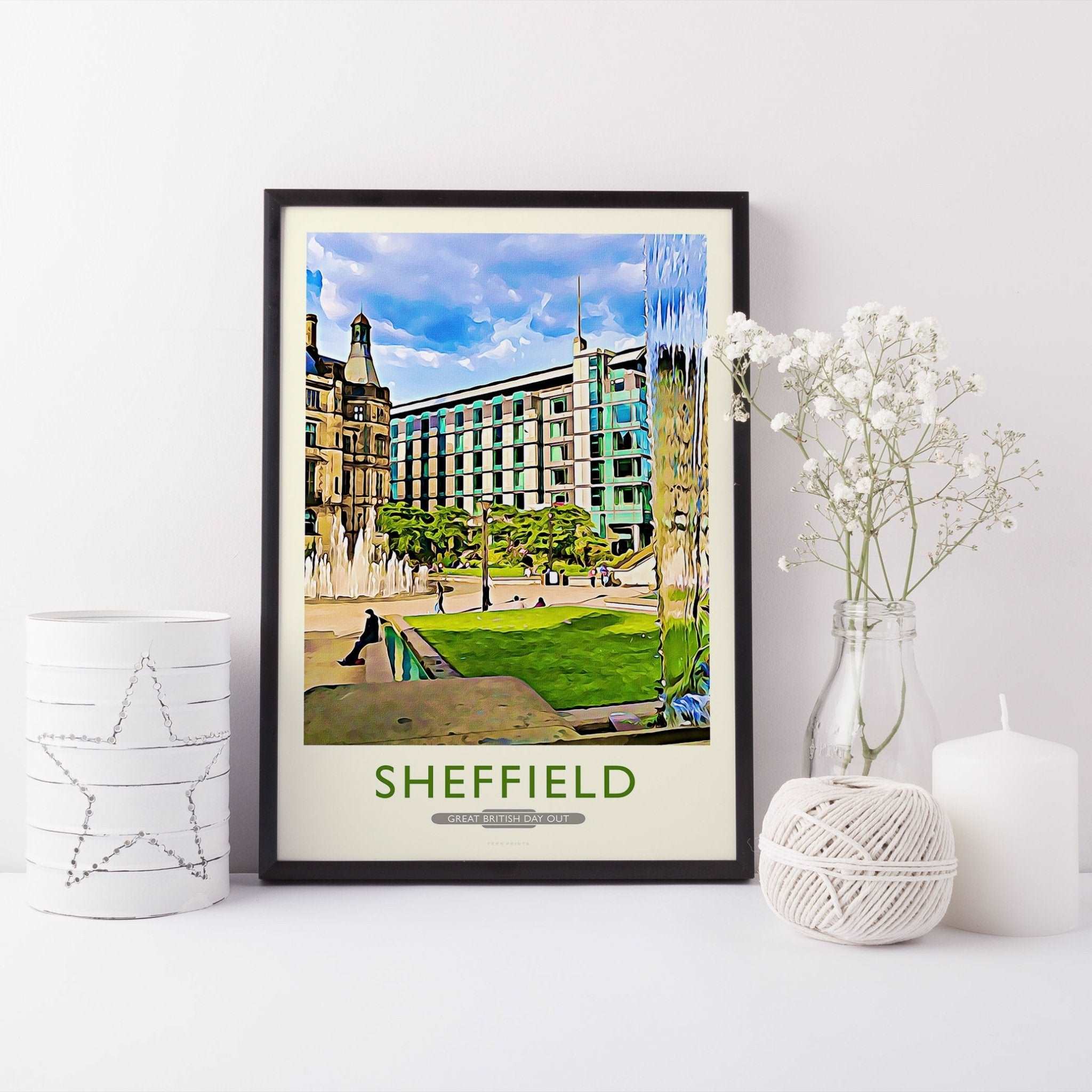 Sheffield Art Print - Phil Sproson Photography