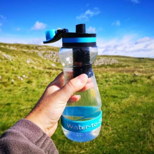 WatertoGo 50cls bottle blue - Phil Sproson Photography