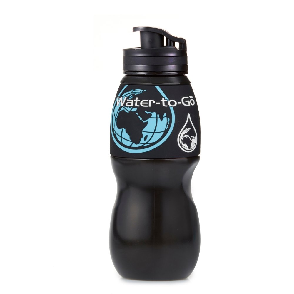 WatertoGo 75cl Filter Bottle With A Black Sleeve - Phil Sproson Photography