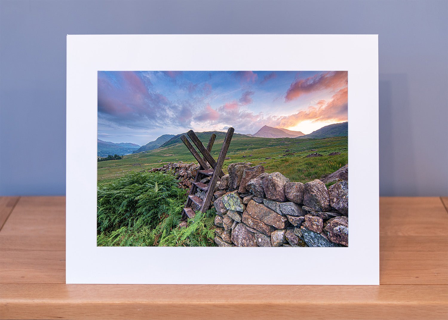Yr Wyddfa at Sunset Print - Phil Sproson Photography