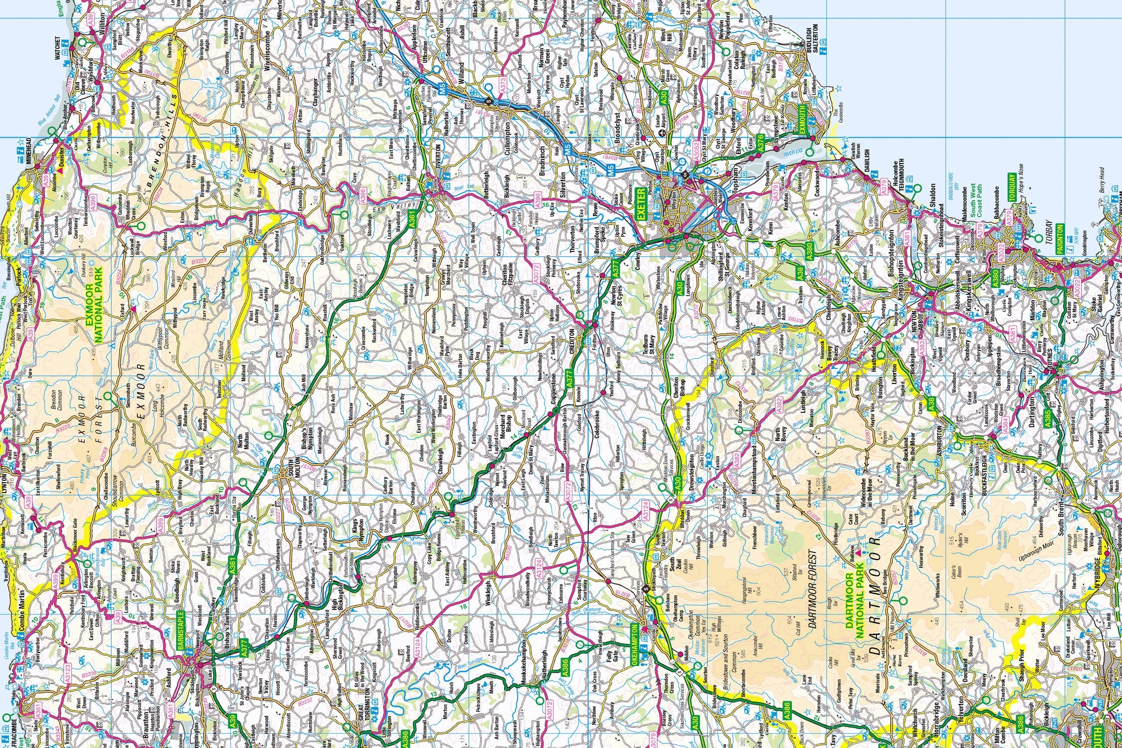 Dartmoor and Exmoor Map Jigsaw Challenge