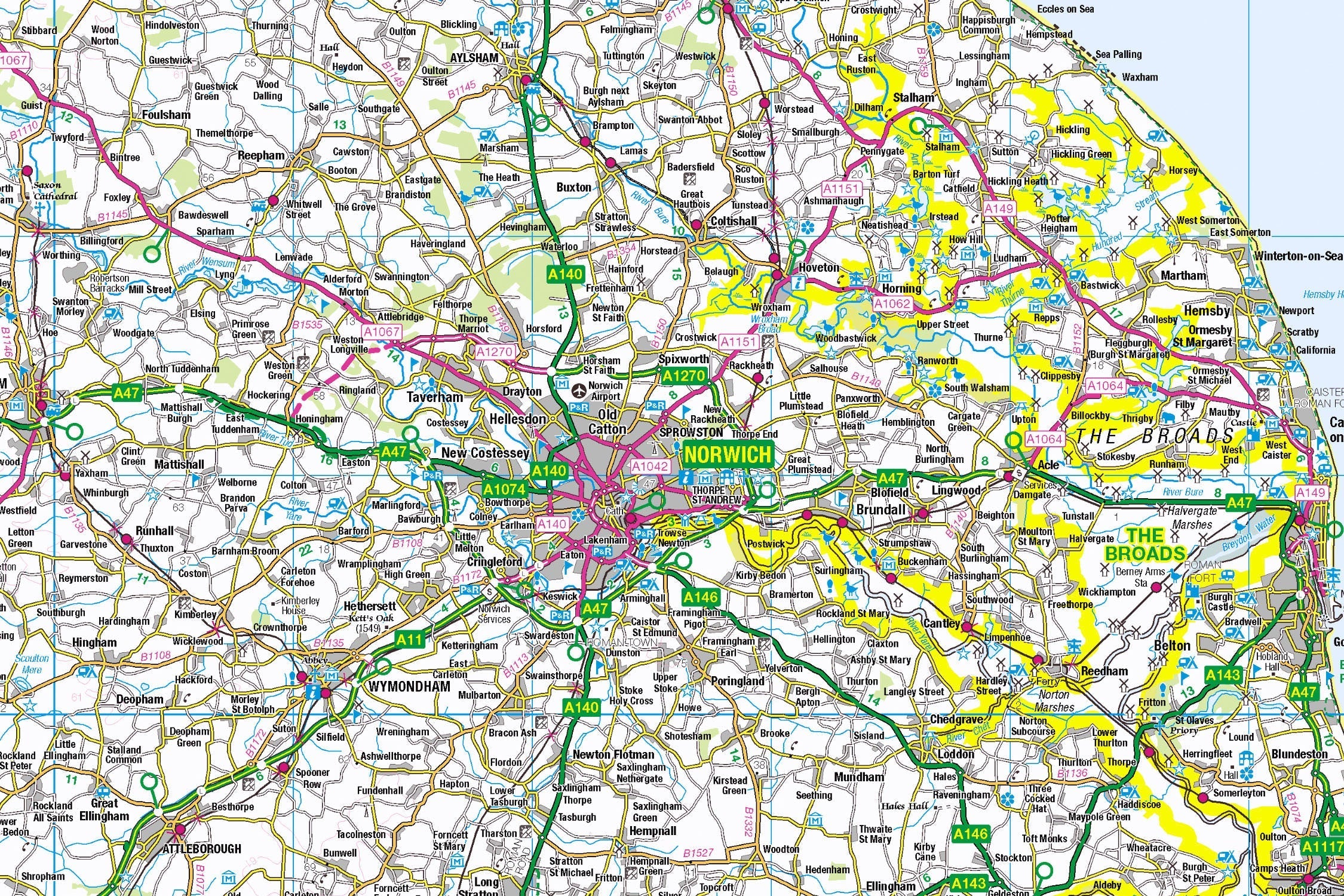Norfolk Broads Map Jigsaw Challenge