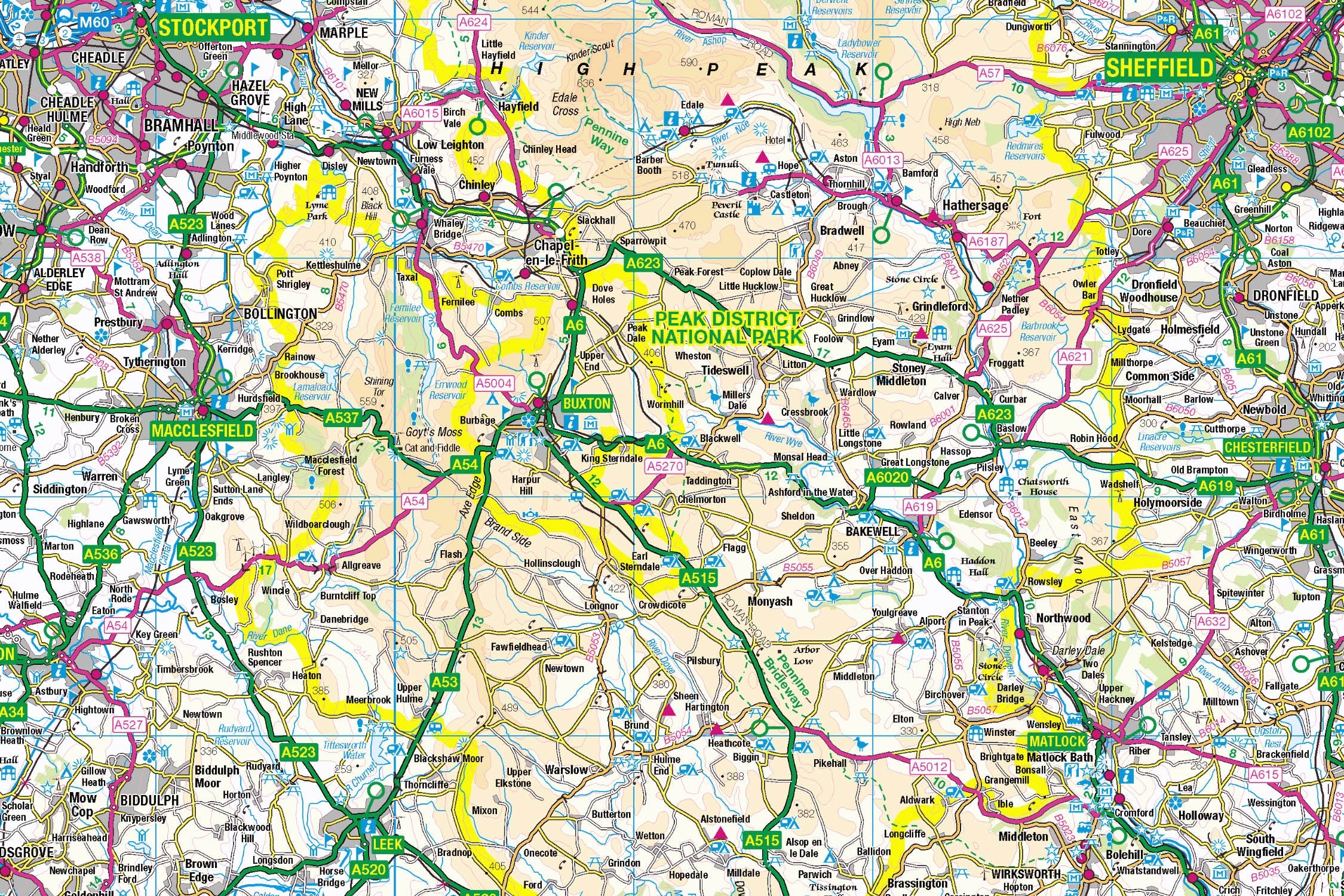 Peak District Map Jigsaw Challenge