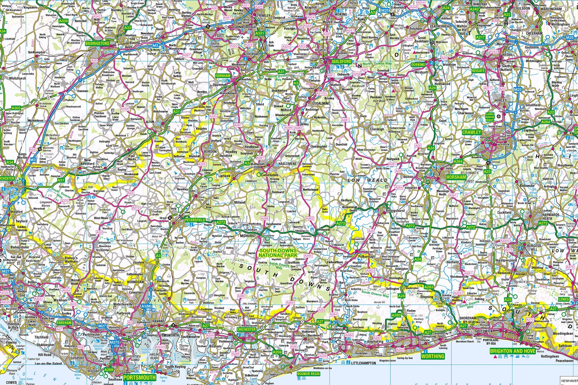 South Downs Map Jigsaw Challenge