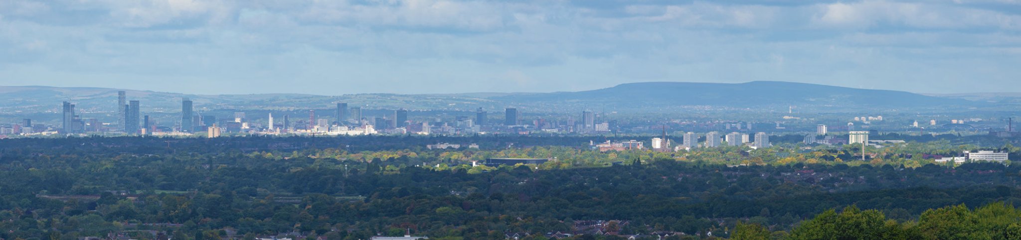 Manchester Panorama.. Shrigley Hall Hotel & Spa - Phil Sproson Photography