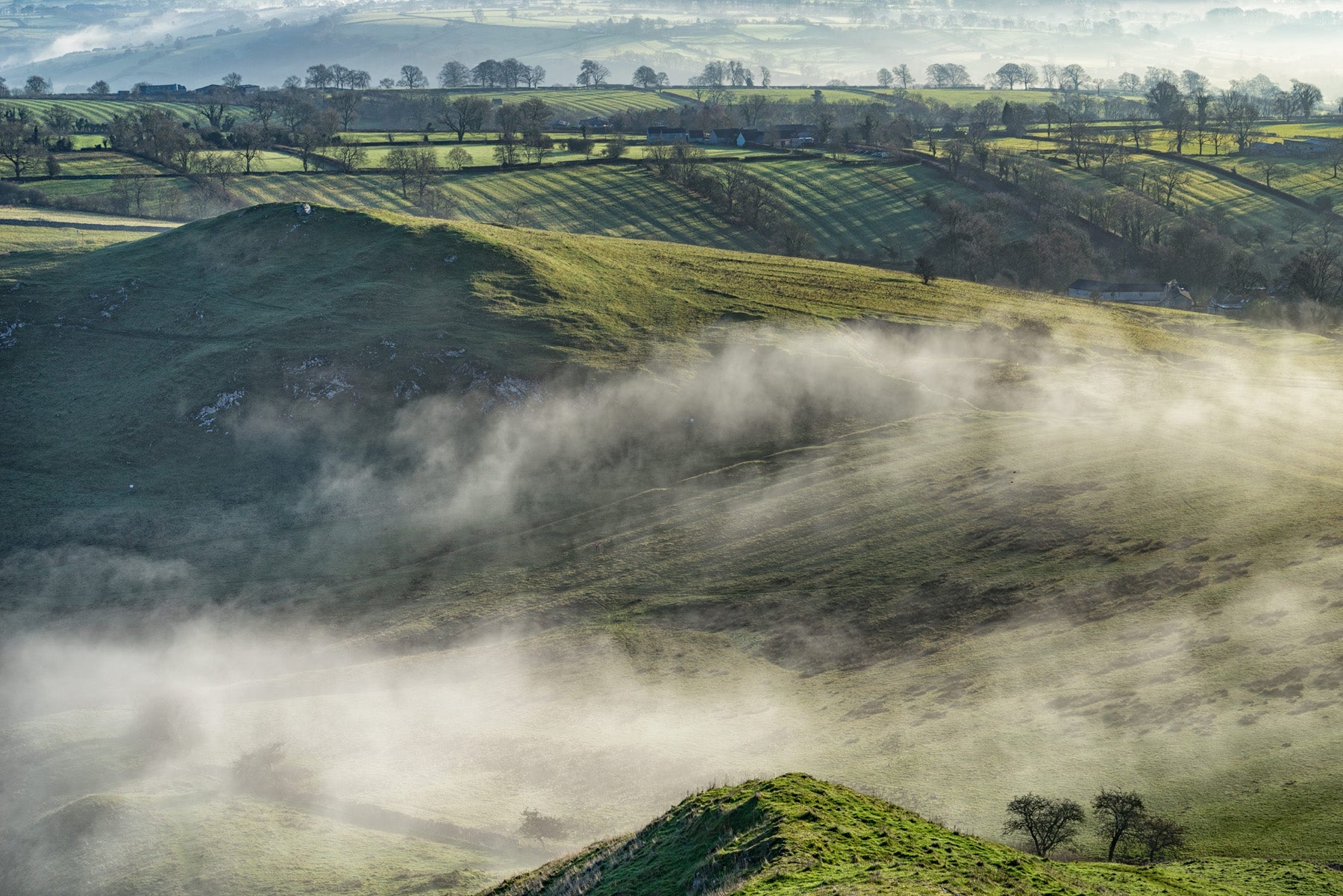 Misty morning over Dovedale - Phil Sproson Photography