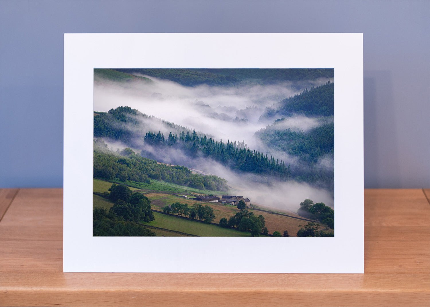 Abney Clough Inversion ready to frame mounted print - Phil Sproson Photography