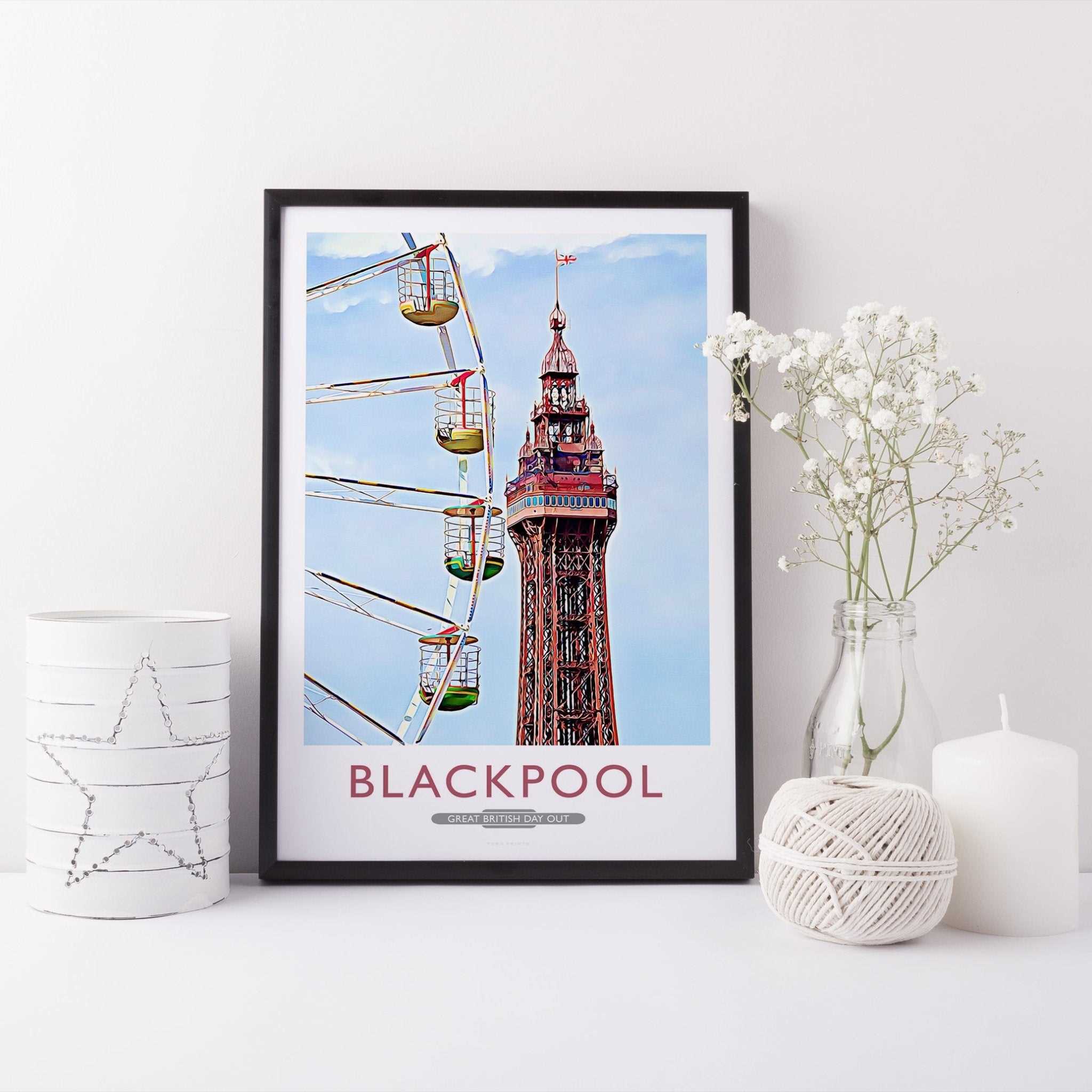 Blackpool Art Print - Phil Sproson Photography