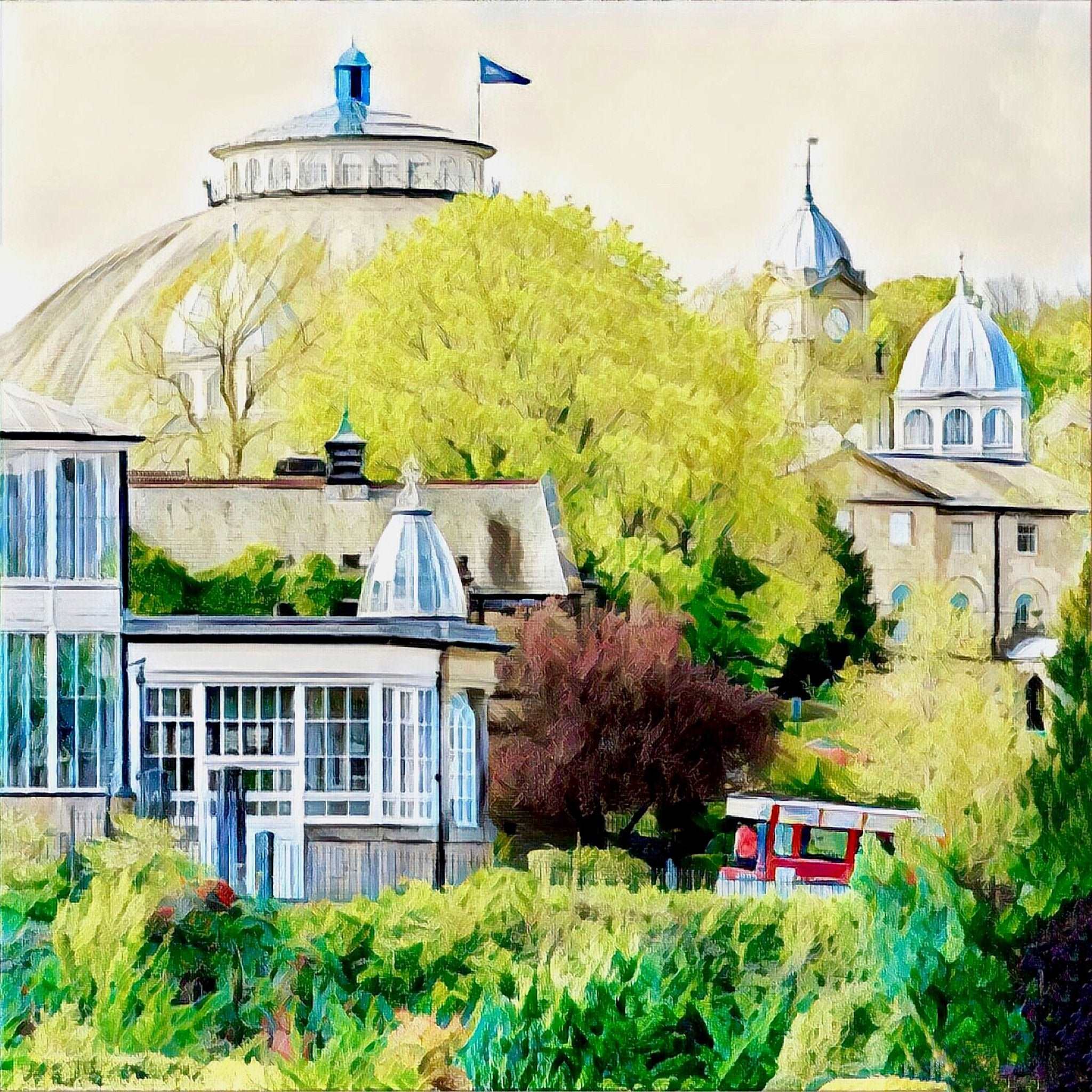 Buxton Art Print (10x10in Canvas) - Phil Sproson Photography