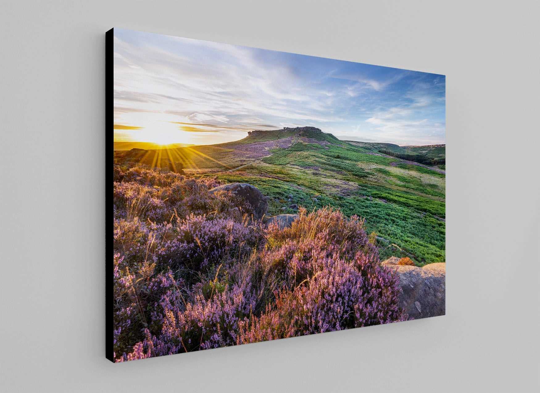 Carl Wark Sunset - Phil Sproson Photography