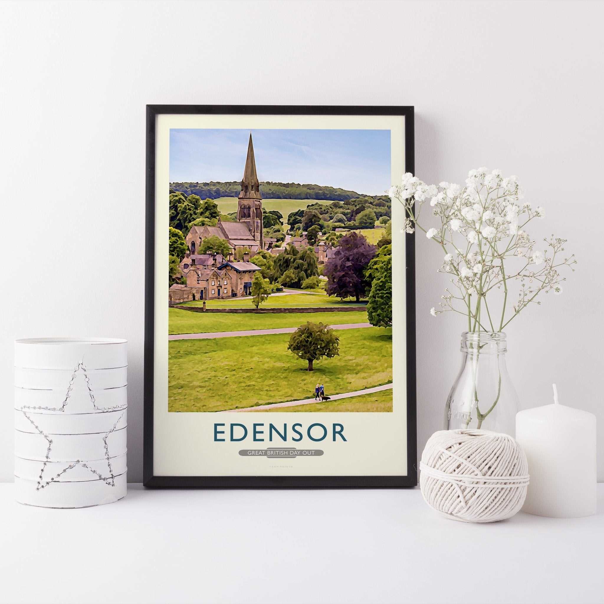 Edensor Art Print - Phil Sproson Photography