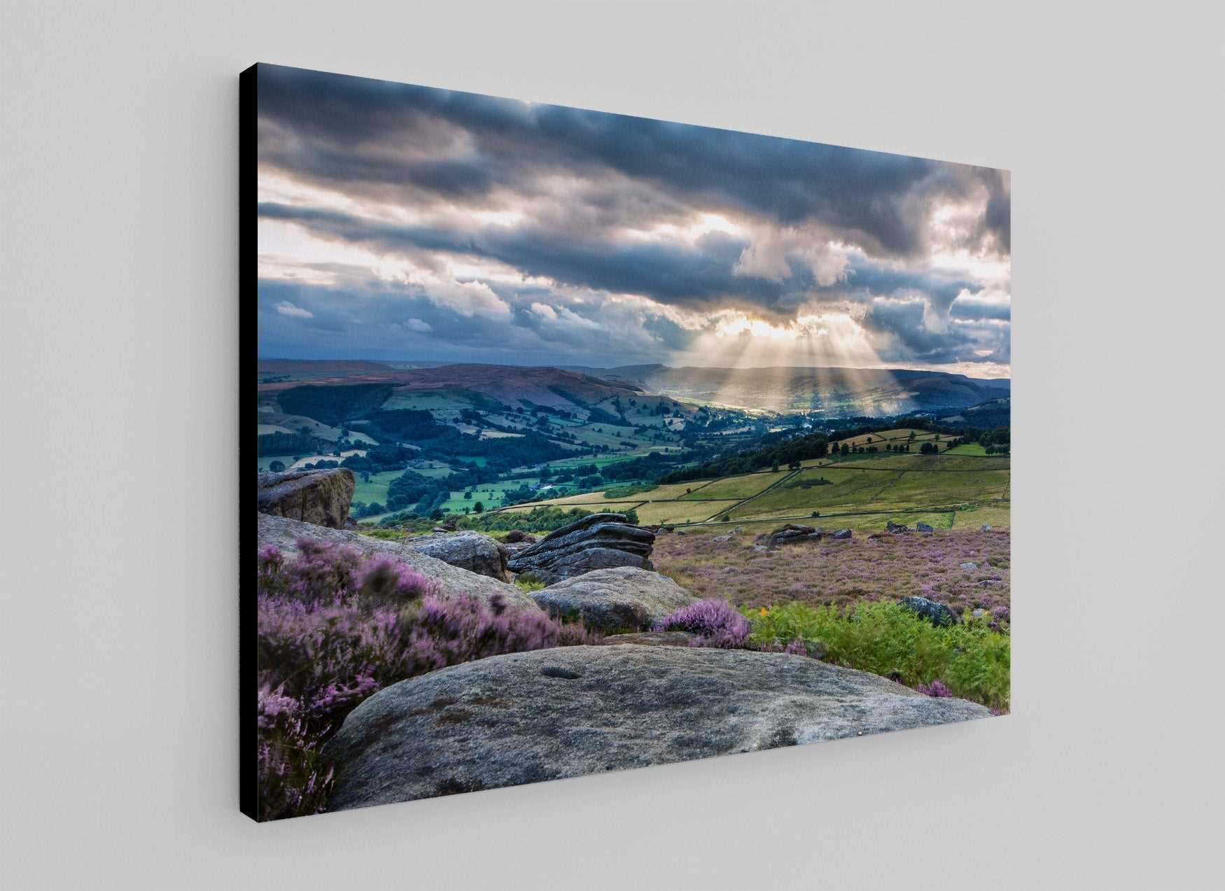 Fingers of God over the Hope Valley - Phil Sproson Photography
