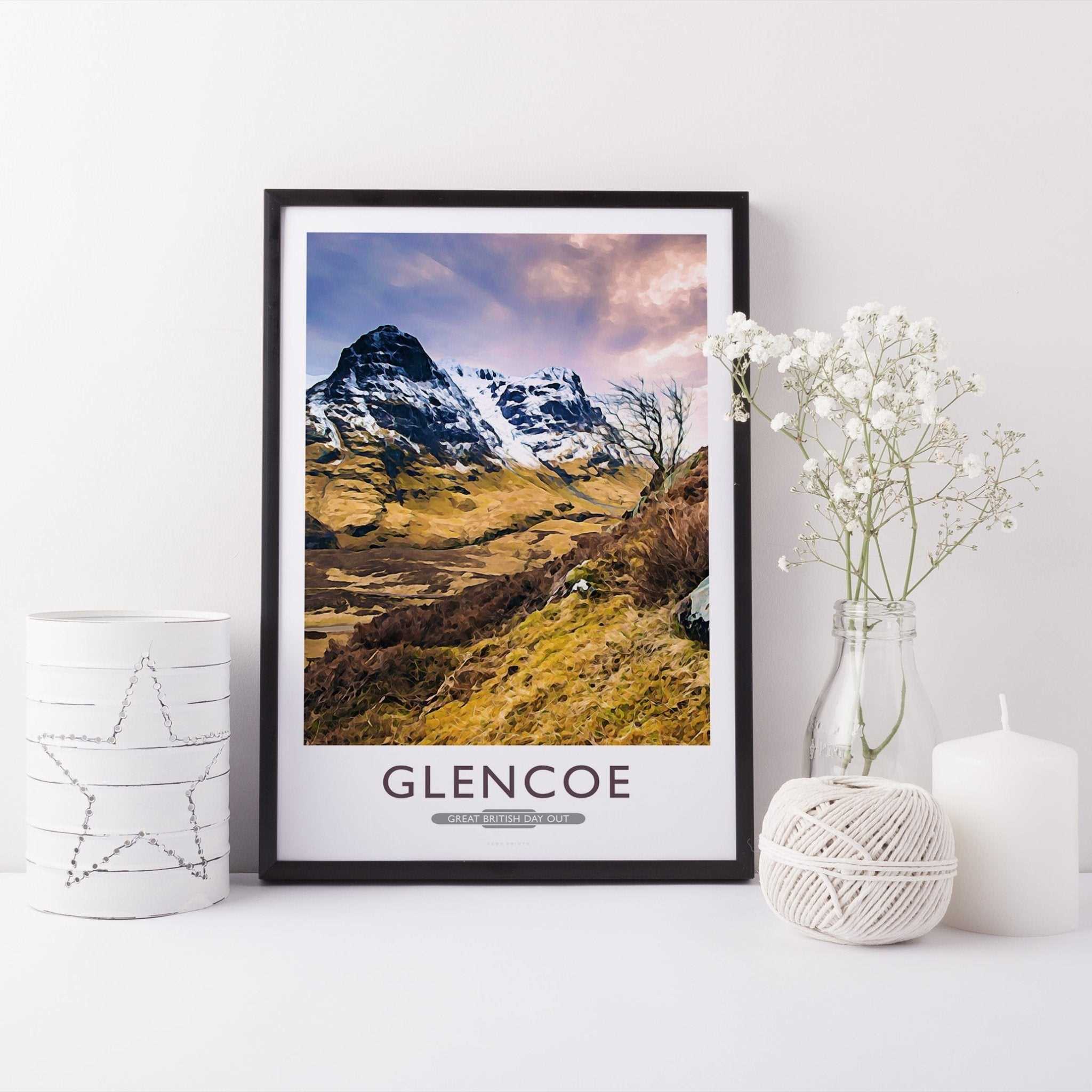 Glencoe Art Print - Phil Sproson Photography