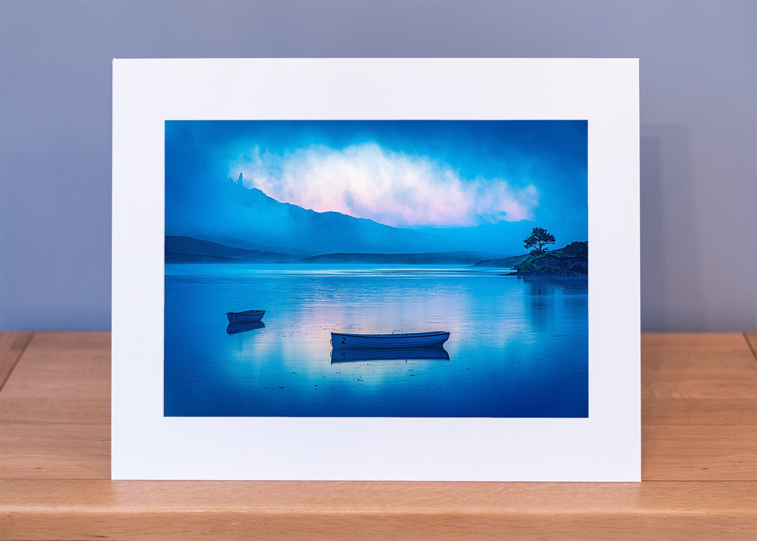 Loch Fada and Old Man of Storr at Sunset Print - Phil Sproson Photography