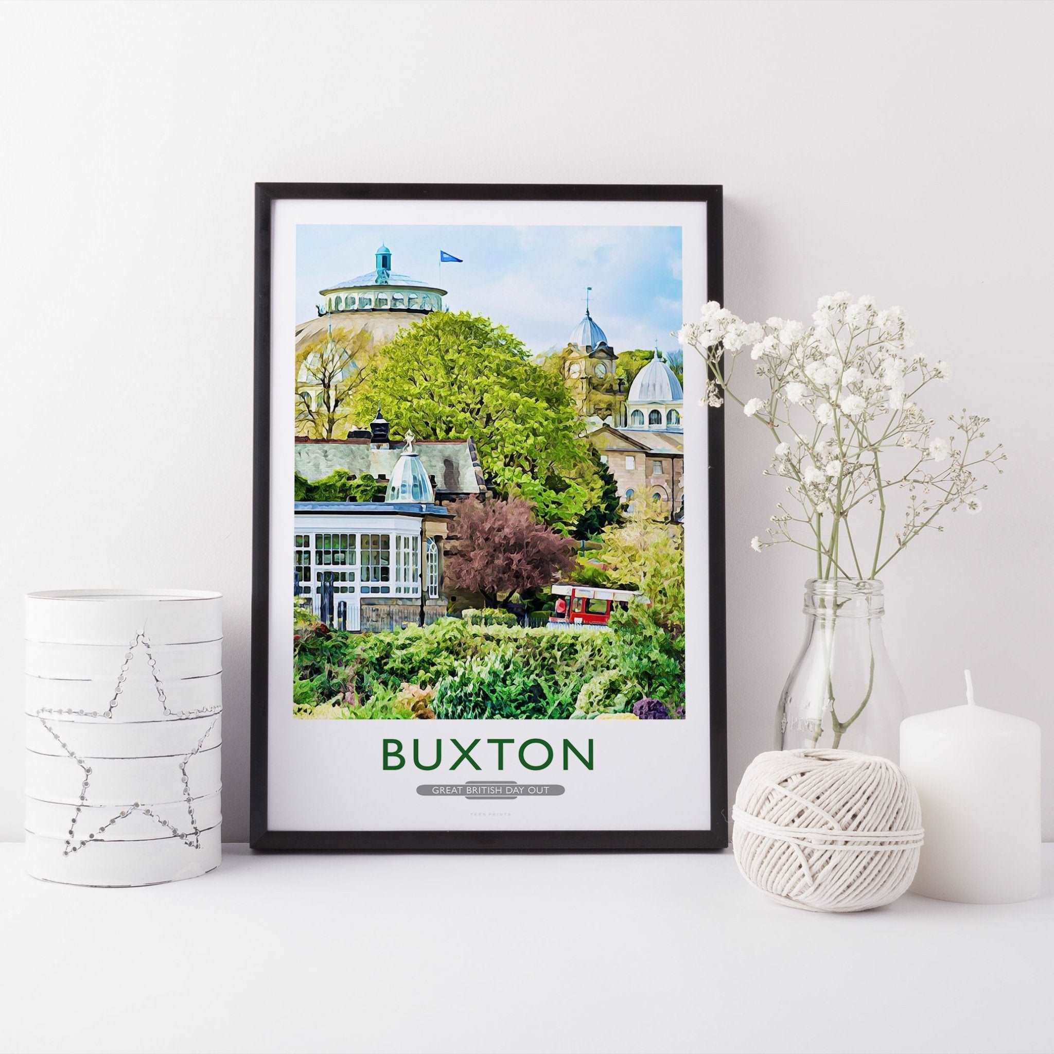 Pavilion Gardens, Buxton Art Print - Phil Sproson Photography