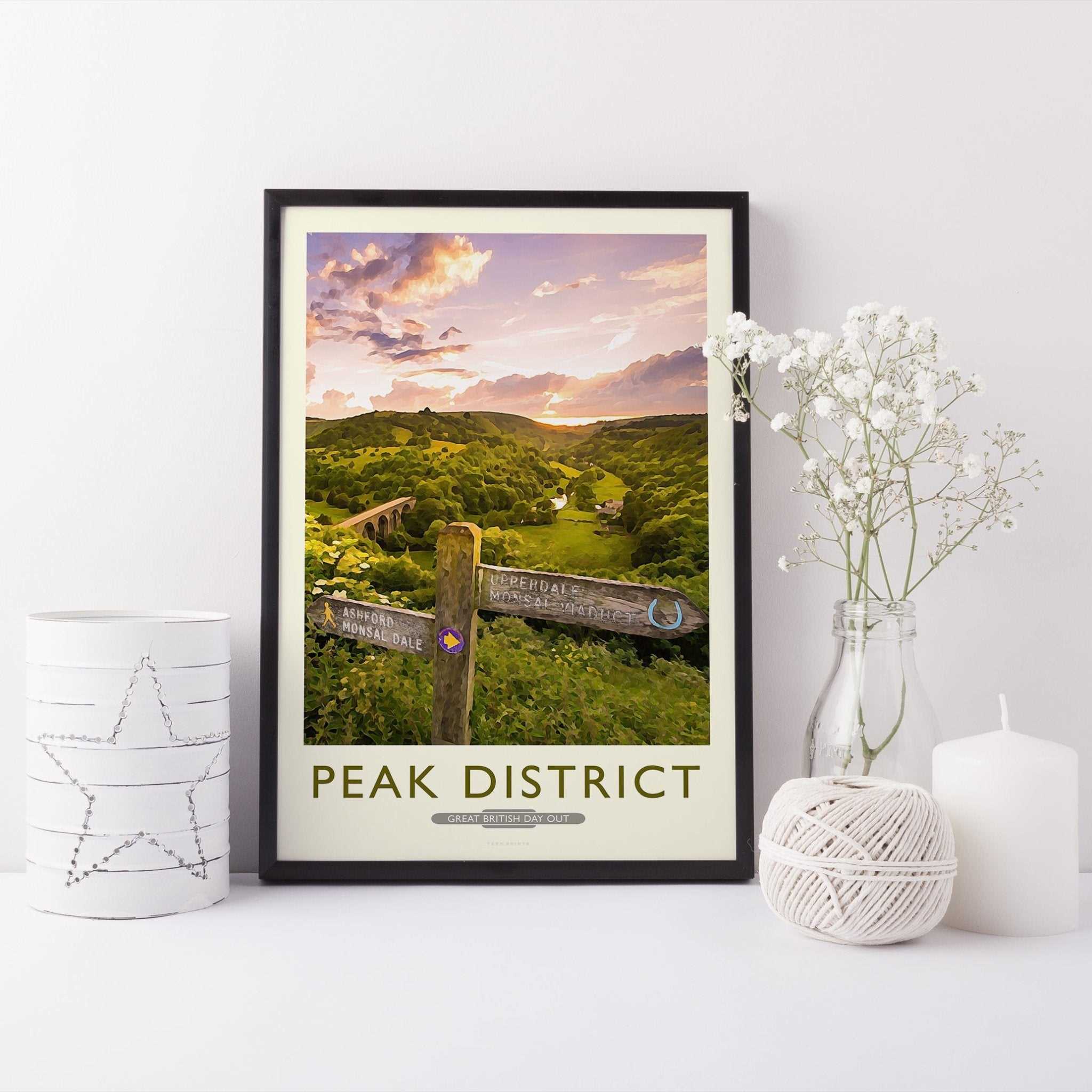 Peak District - Monsal Head Art Print - Phil Sproson Photography