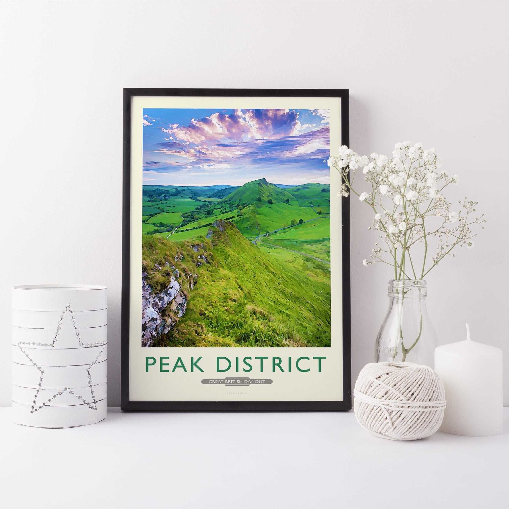 Peak District - The Dragon's Back Art Print - Phil Sproson Photography