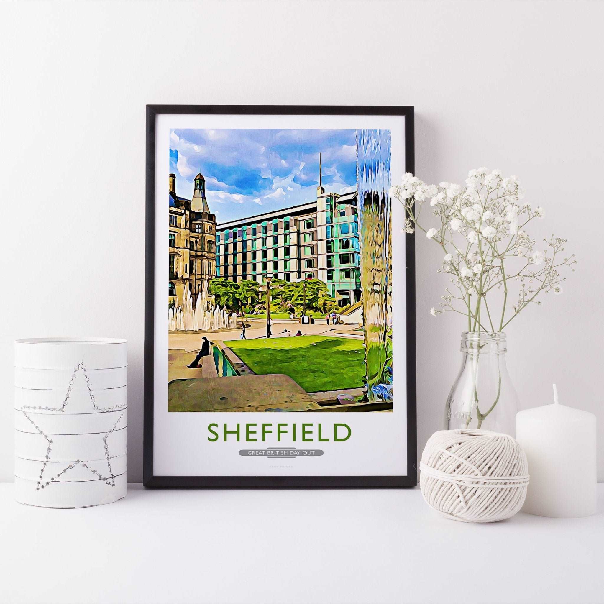 Sheffield Art Print - Phil Sproson Photography