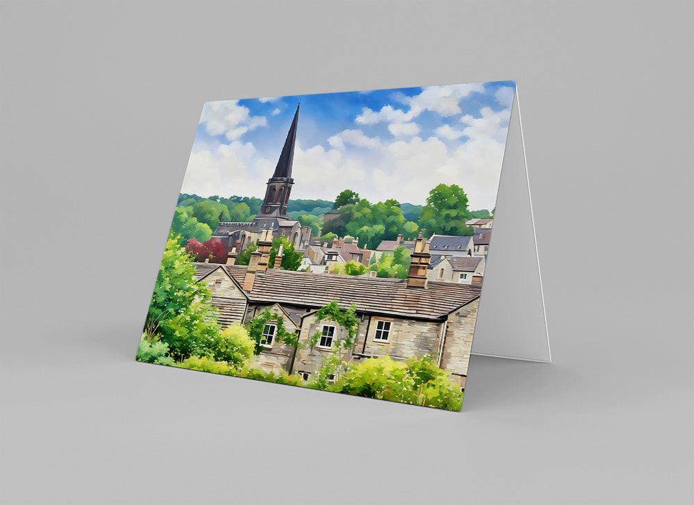 Bakewell Art Greeting Card