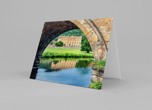 Chatsworth Art Greeting Card