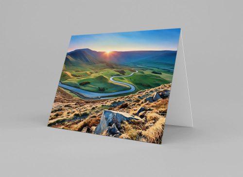 Mam Nick at Sunset Art Greeting Card