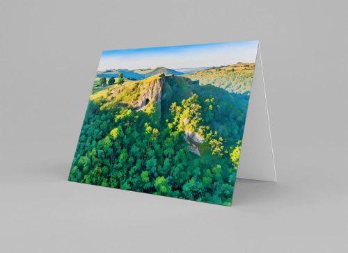Thor's Cave Art Greeting Card