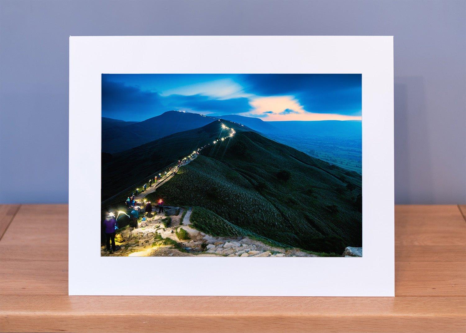 Light Up the Mountain Print (colour)