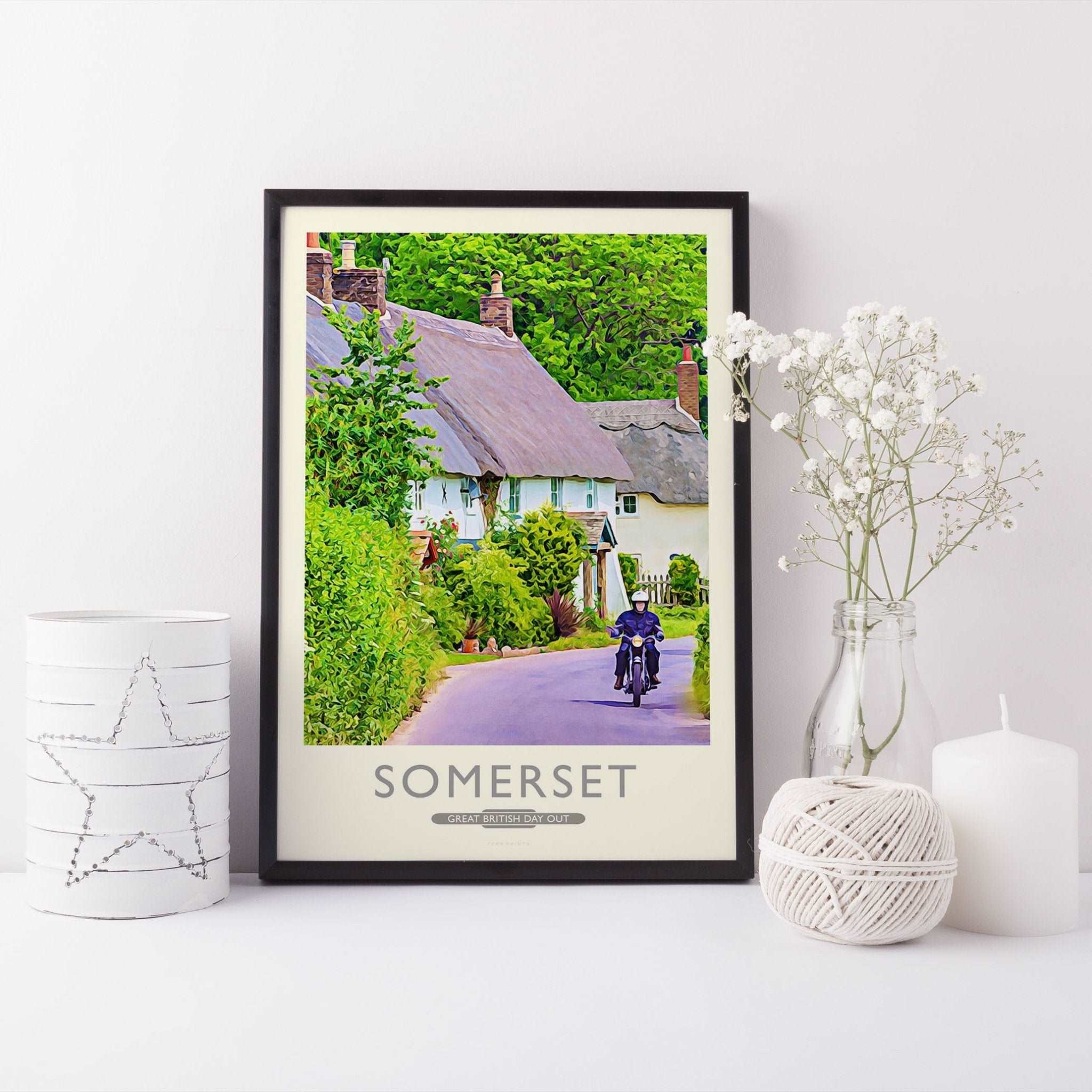 Somerset Art Print