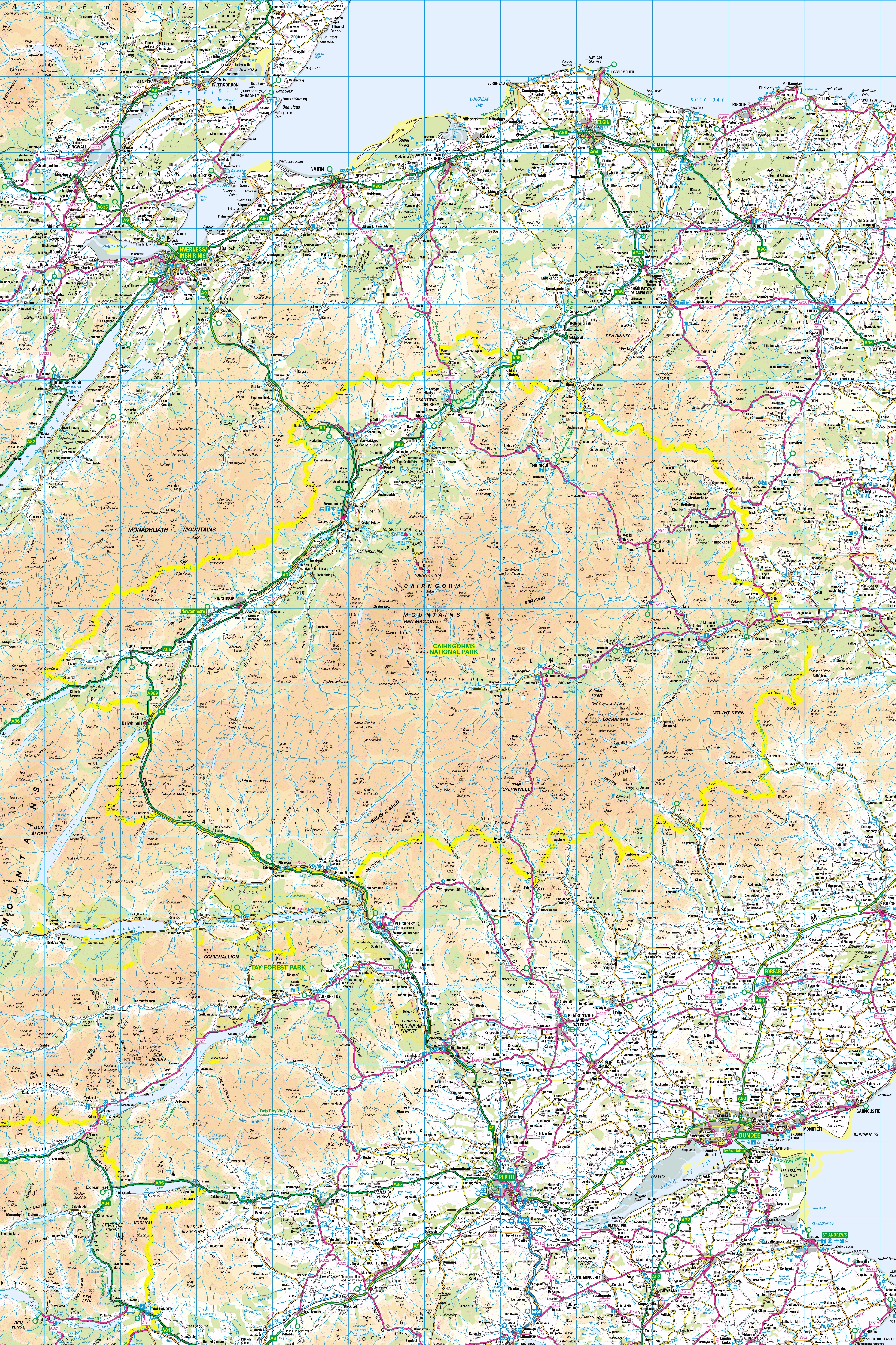 Cairngorms Map