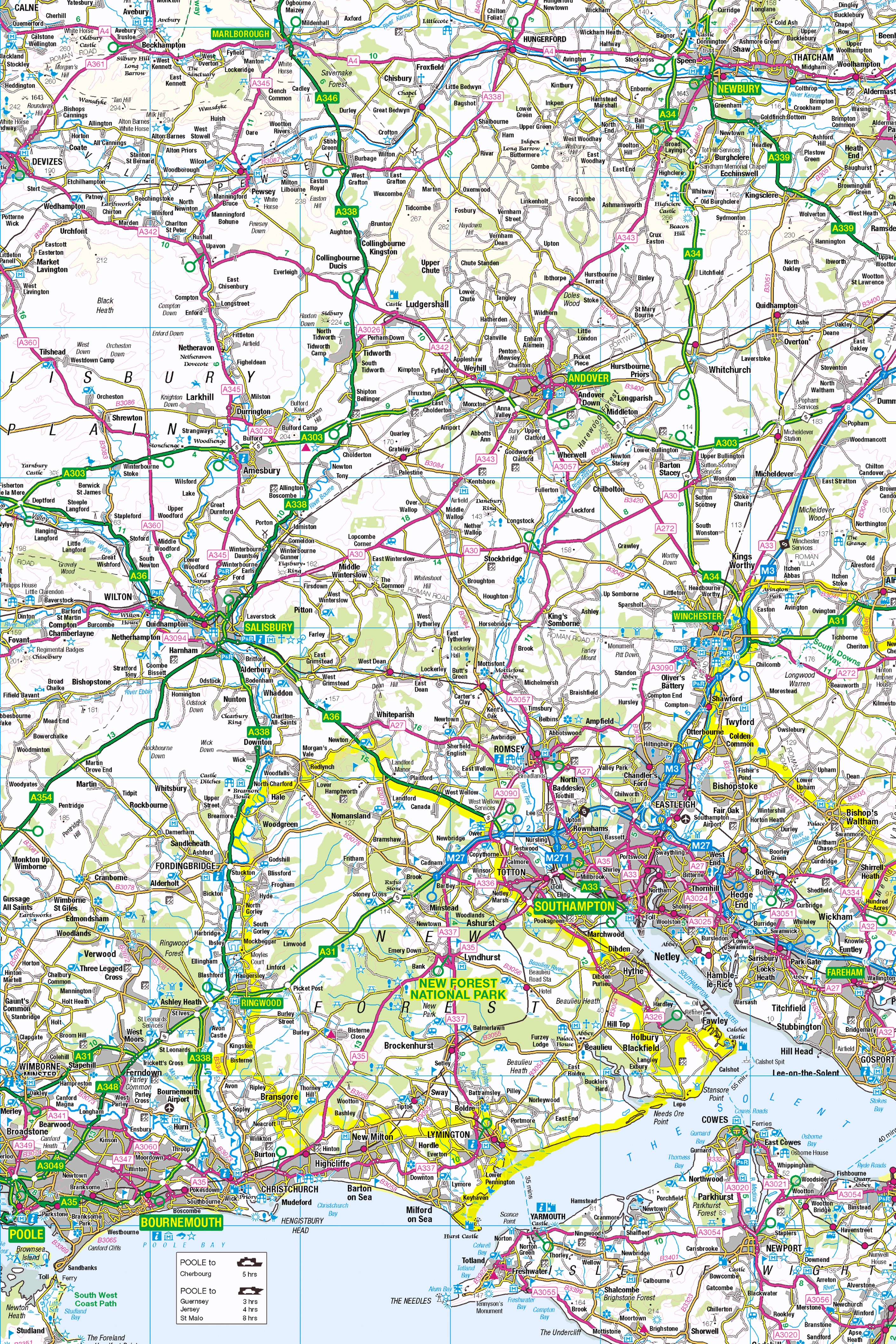 New Forest Map