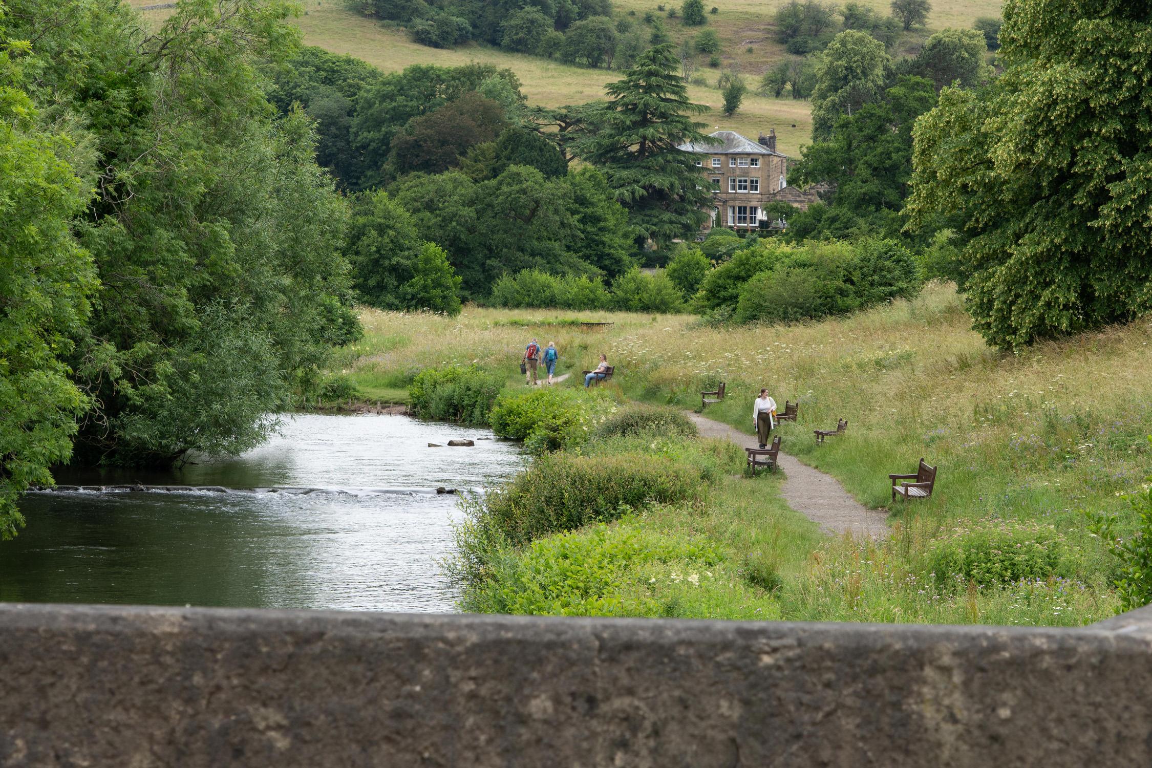 Professional Airbnb photographer Peak District - River Wye